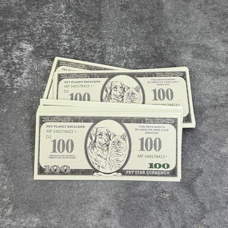 Combustible Pet Star Currency Notes