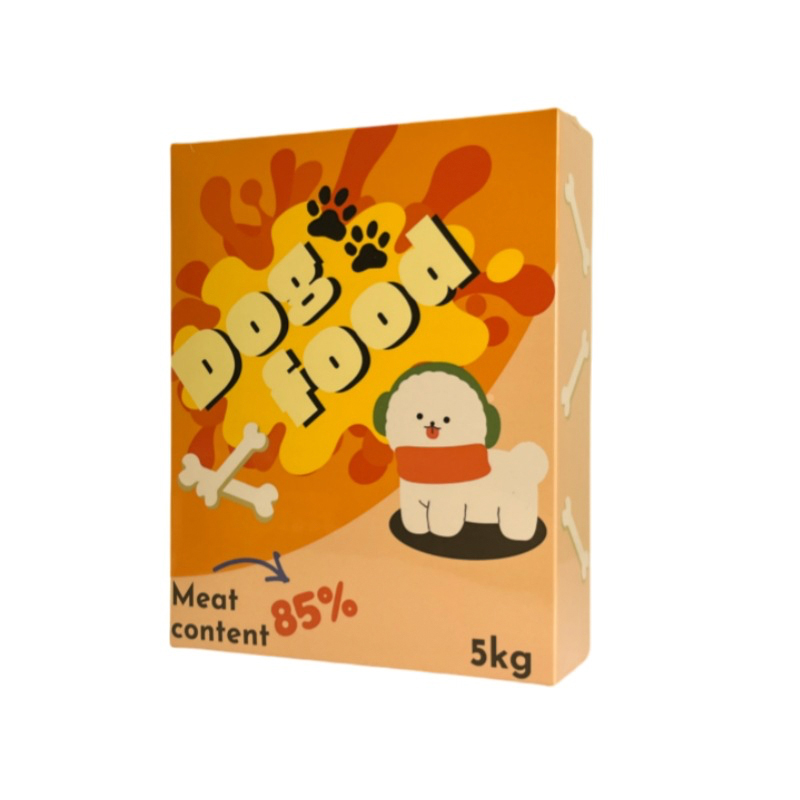 Burnable pet paradise food