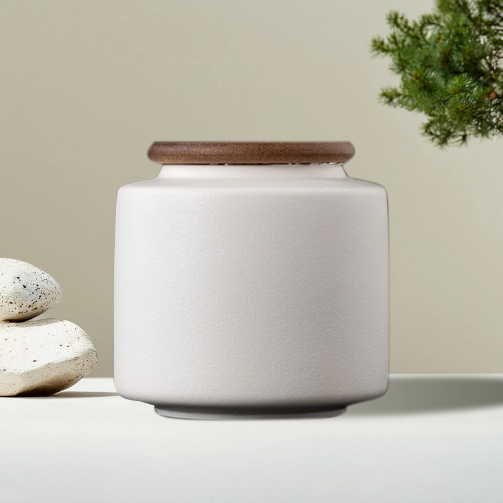 Classic Ceramic Pet Urn Storage Box