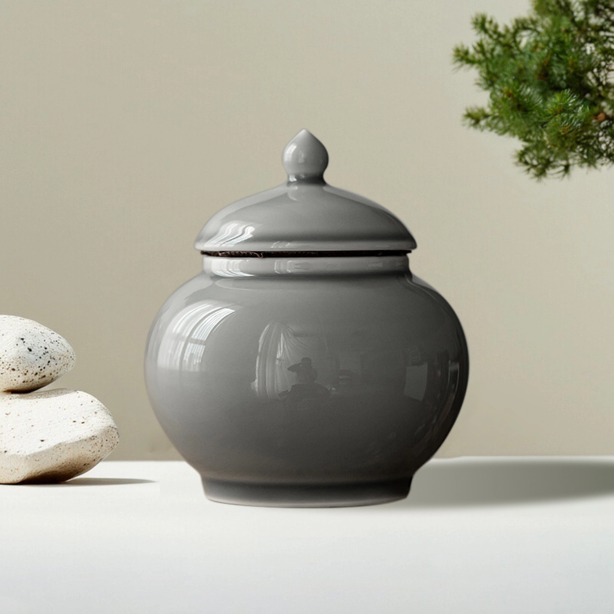 Ash Glaze Pet Urn