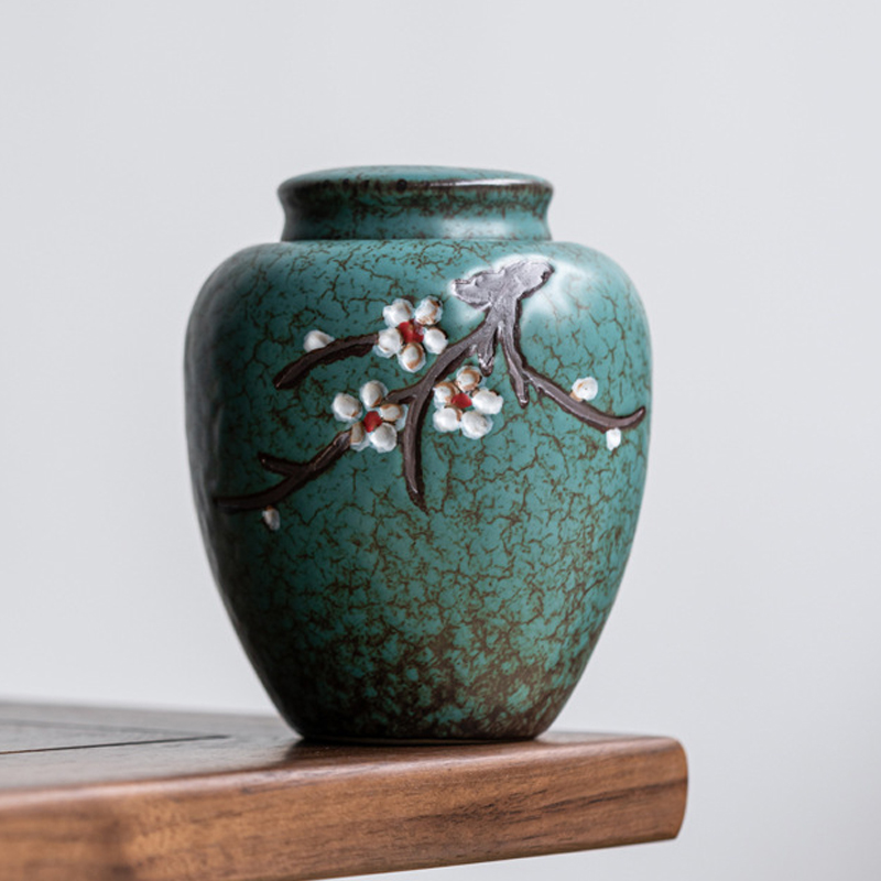 Sakura Ceramic Pet Urn