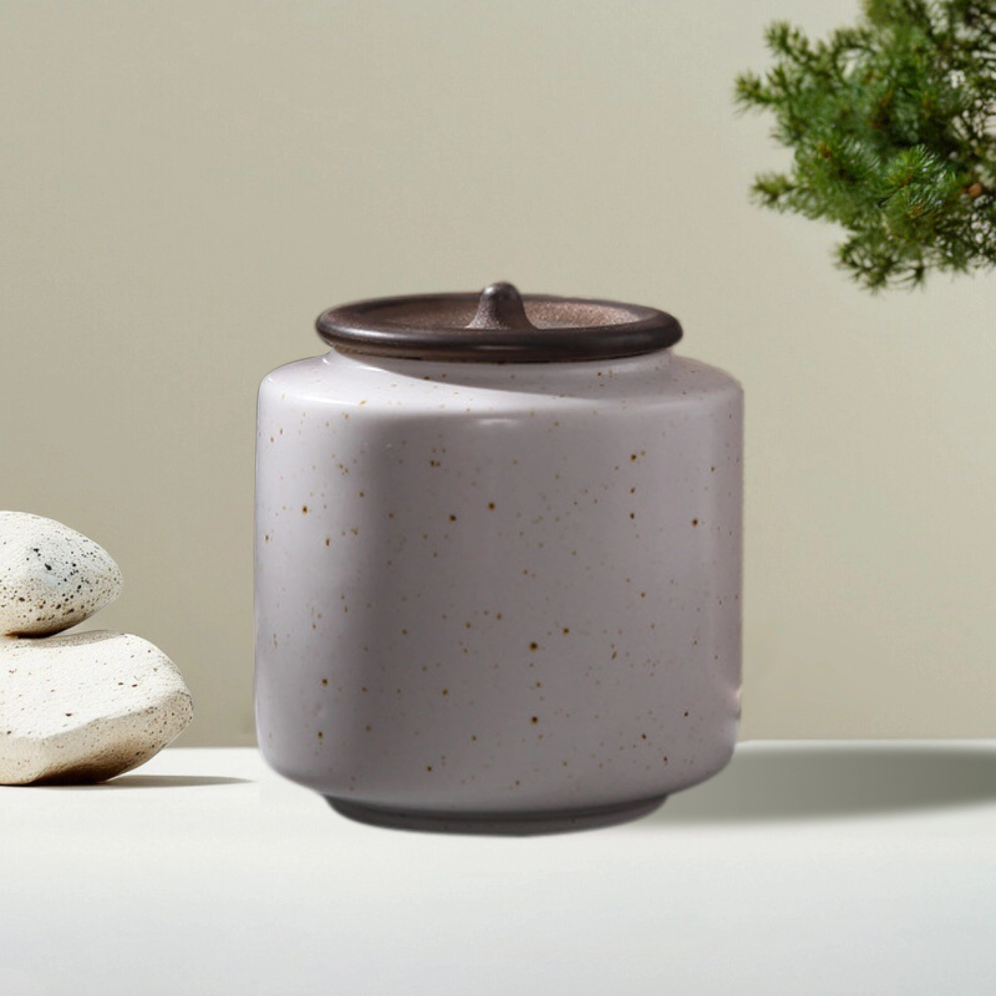 Classic Ceramic Pet Urn Storage Box