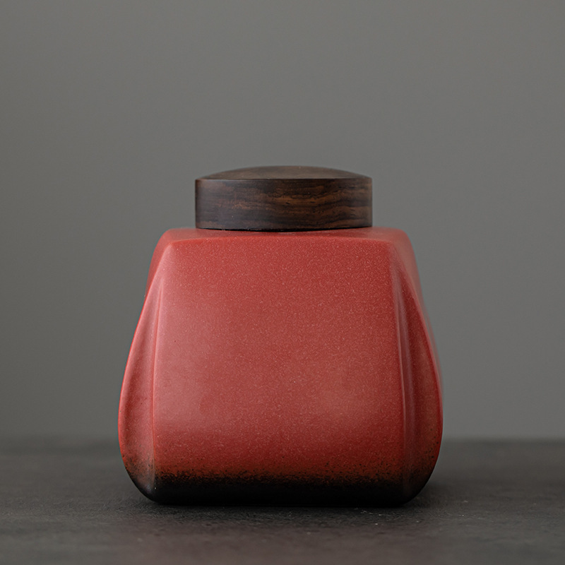 Kiln-changed Glaze Ceramic Urn TG-DF