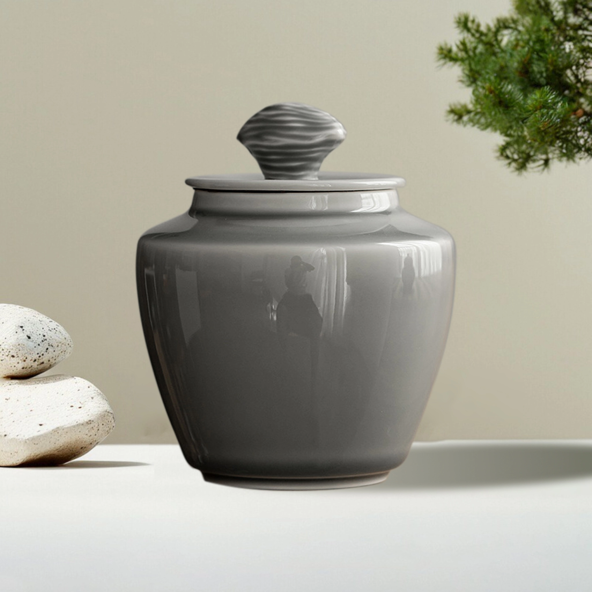 Ash Glaze Pet Urn