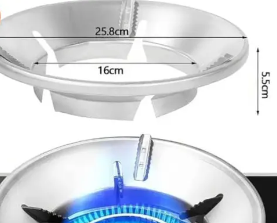 Stainless steel gas stove saving ring