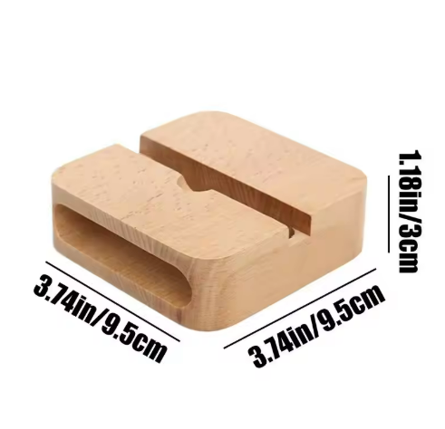 Wooden Phone Dock