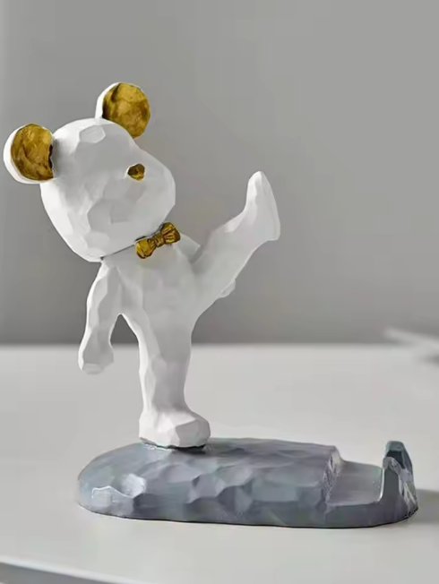 Bear-Themed Phone Holder