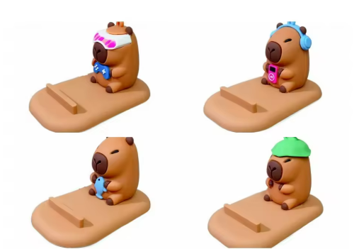 Capybara Phone Holder Set