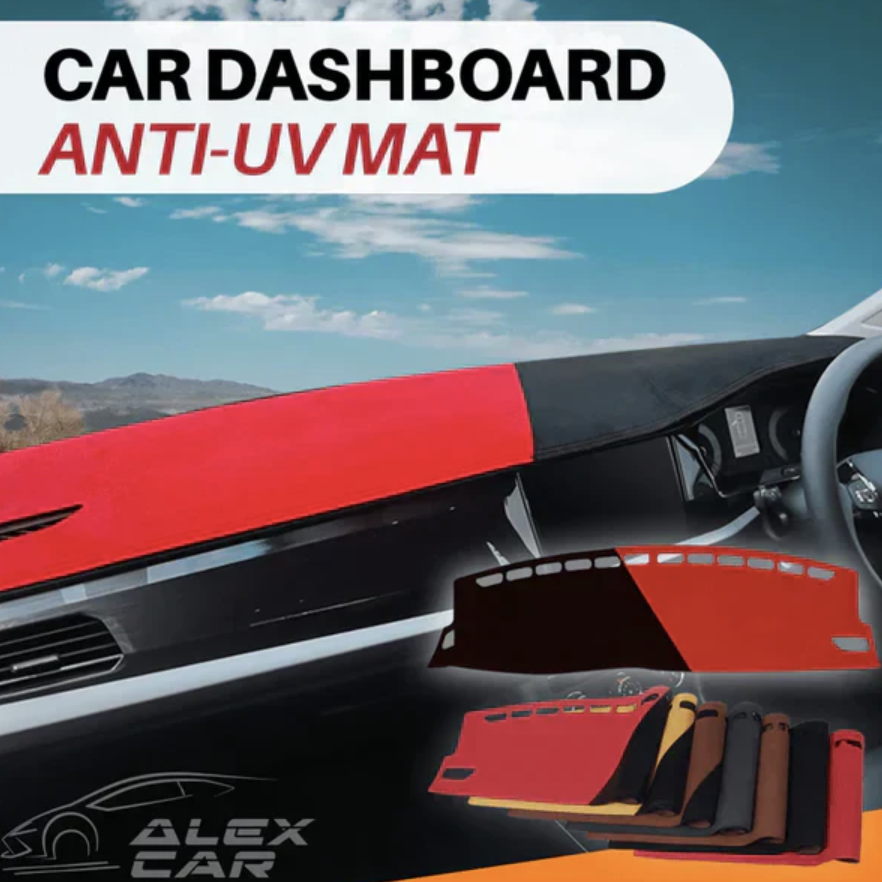 Apex Dash Mat Cover For Sedan, Hatchback, SUV, MPV, Truck, etc Custom Fit.