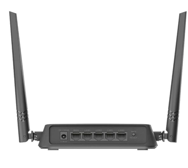D-Link DIR-615 Wi-fi Ethernet-N300 Single_band 300Mbps Router, Mobile App Support, Router | AP | Repeater | Client Modes(Black)