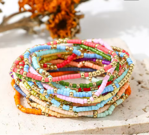 Colorful Beaded Bracelets