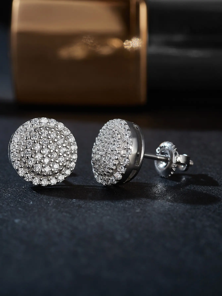 Moissanite Stud Earrings