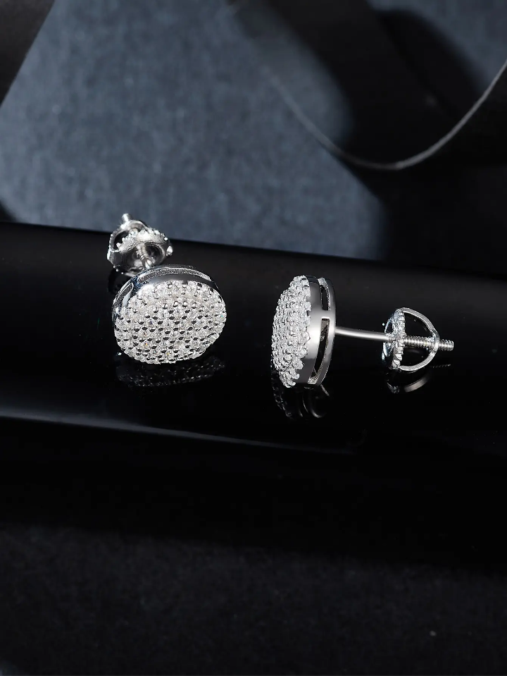 Moissanite Stud Earrings