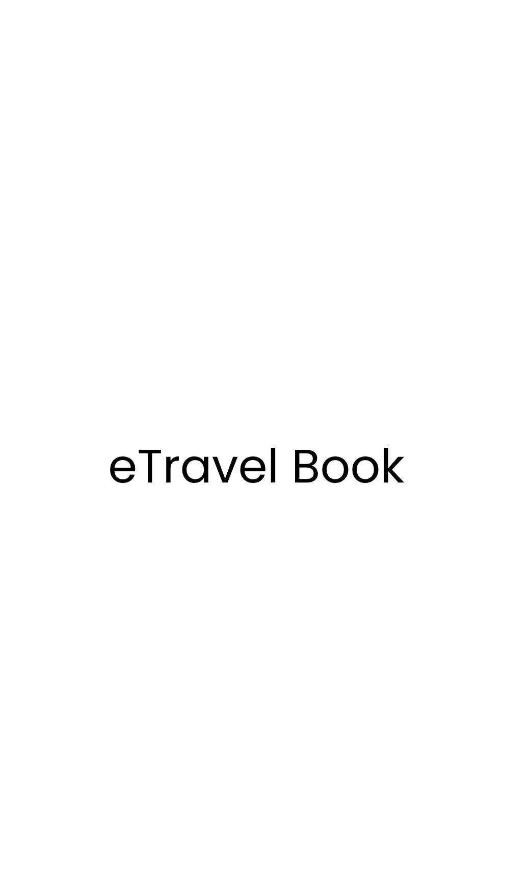 Gift Card - eTravel Book