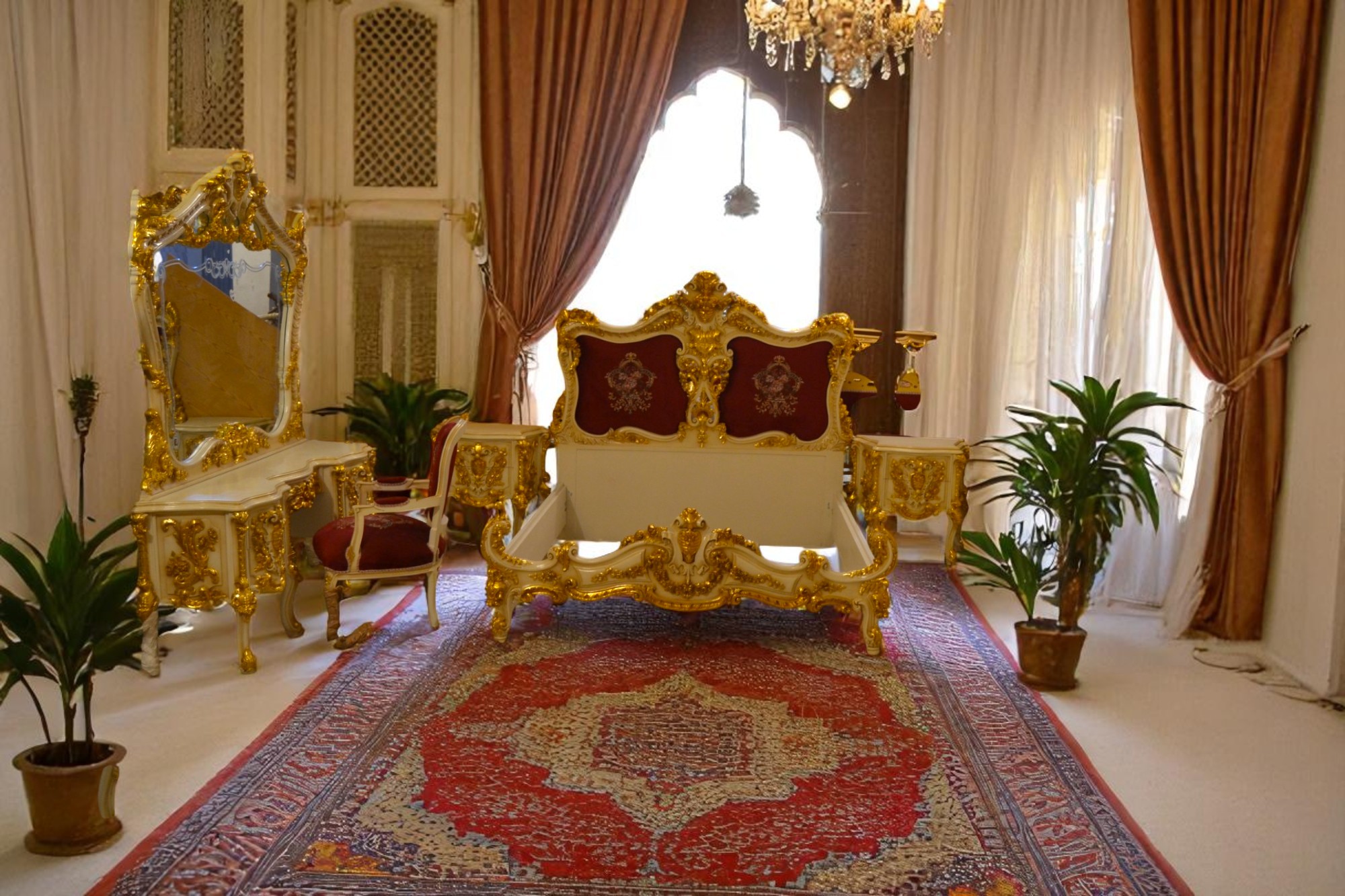 غرف نوم ملكي