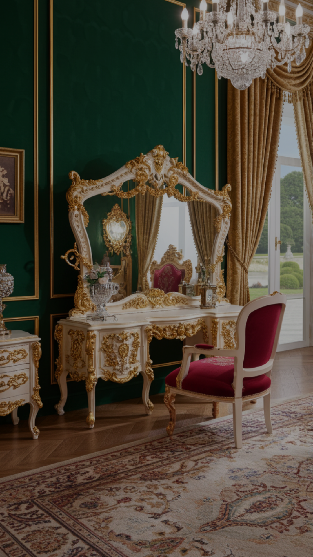 غرف نوم ملكي كامله 