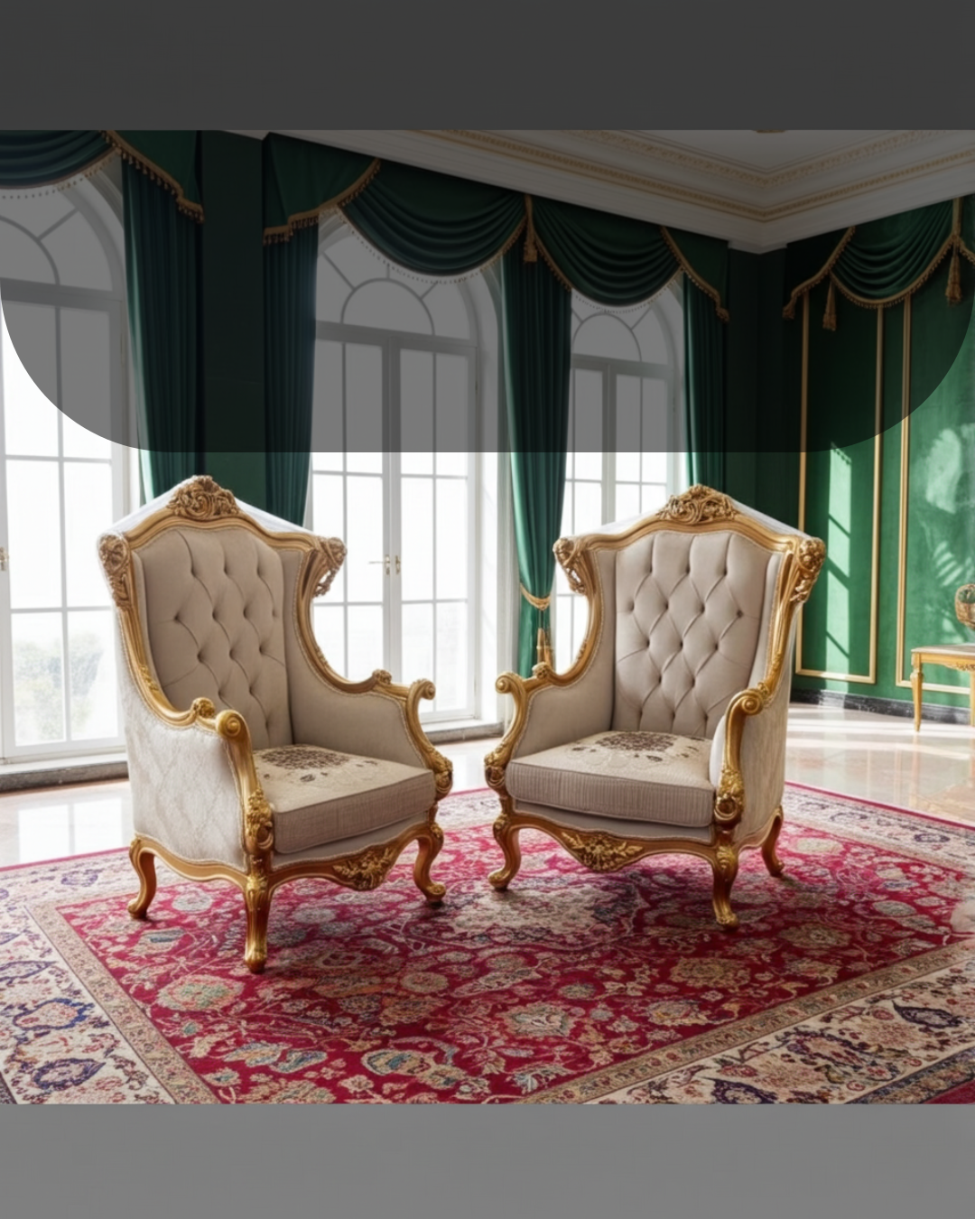 كرسي مليكي مصري 