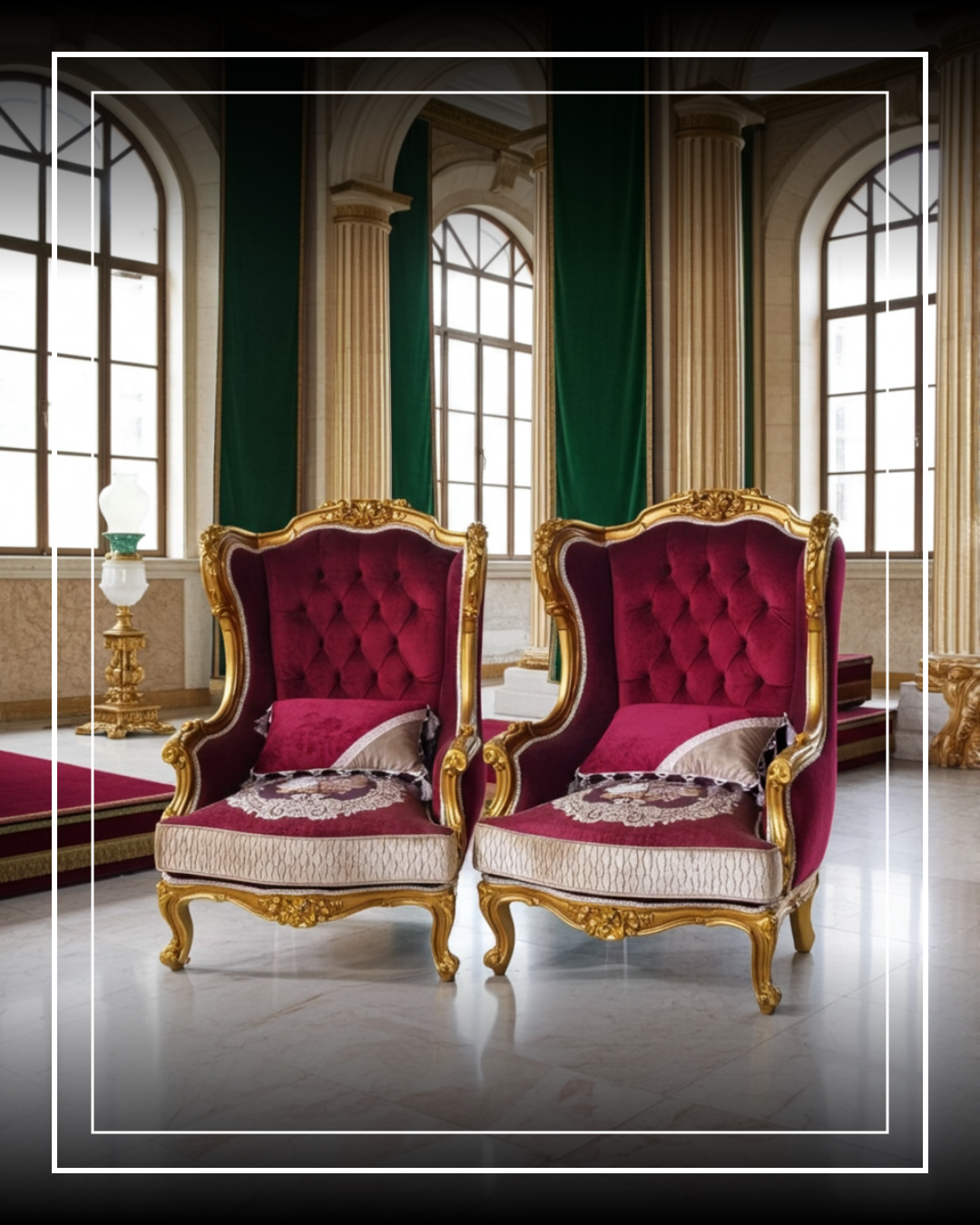 كرسي مليكي مصري 