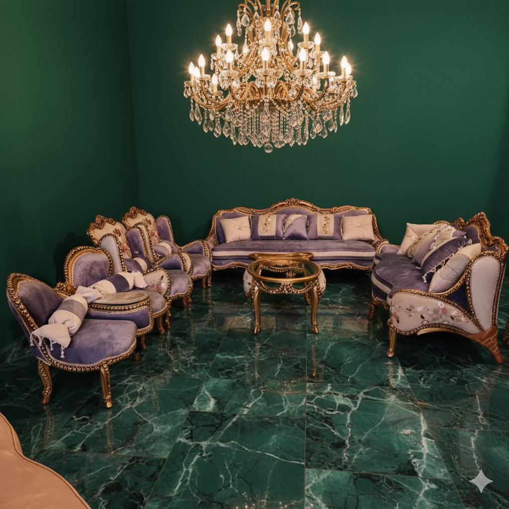 صالون مصري نيو كلاسكي