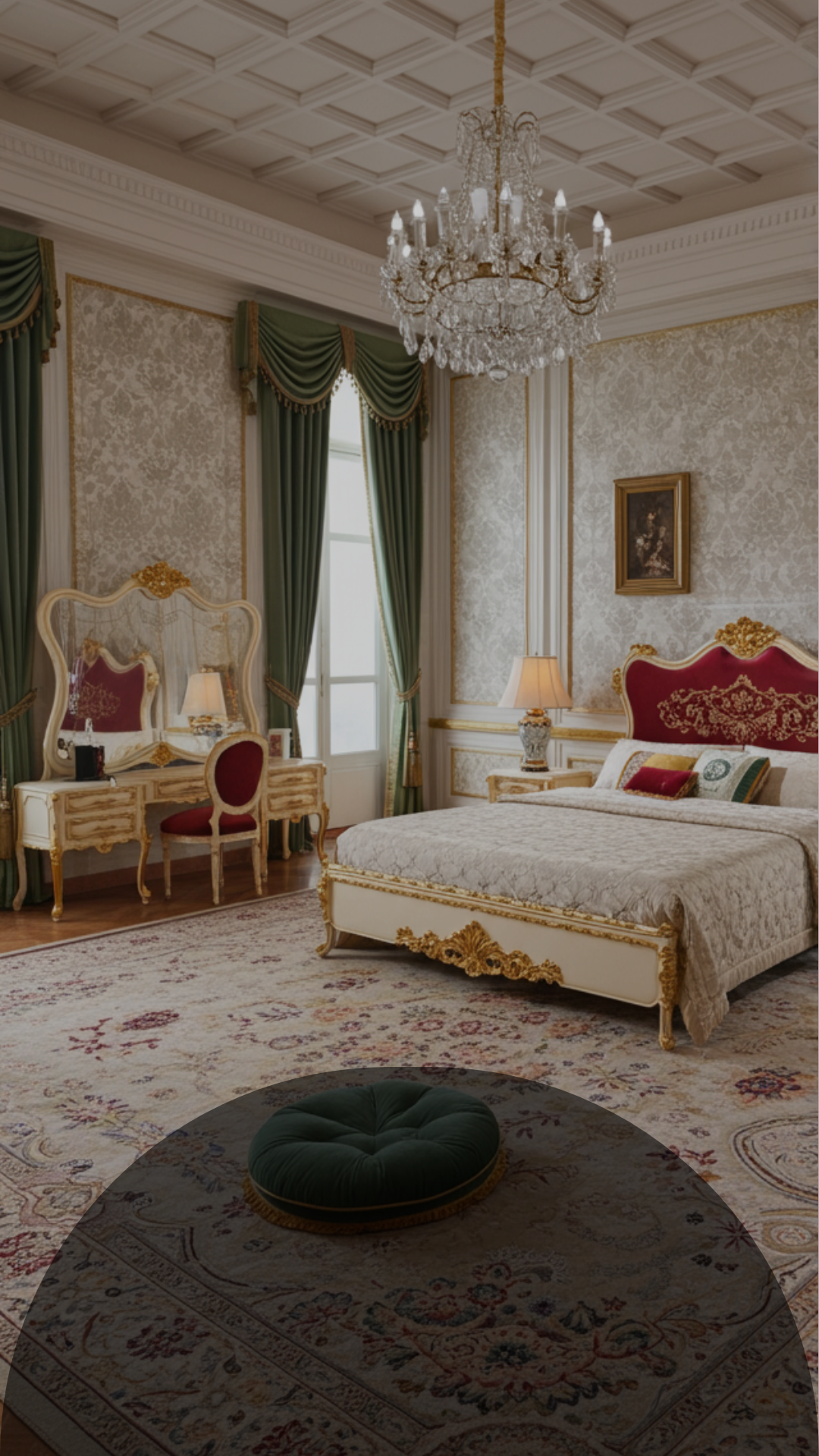 غرف نوم ملكي