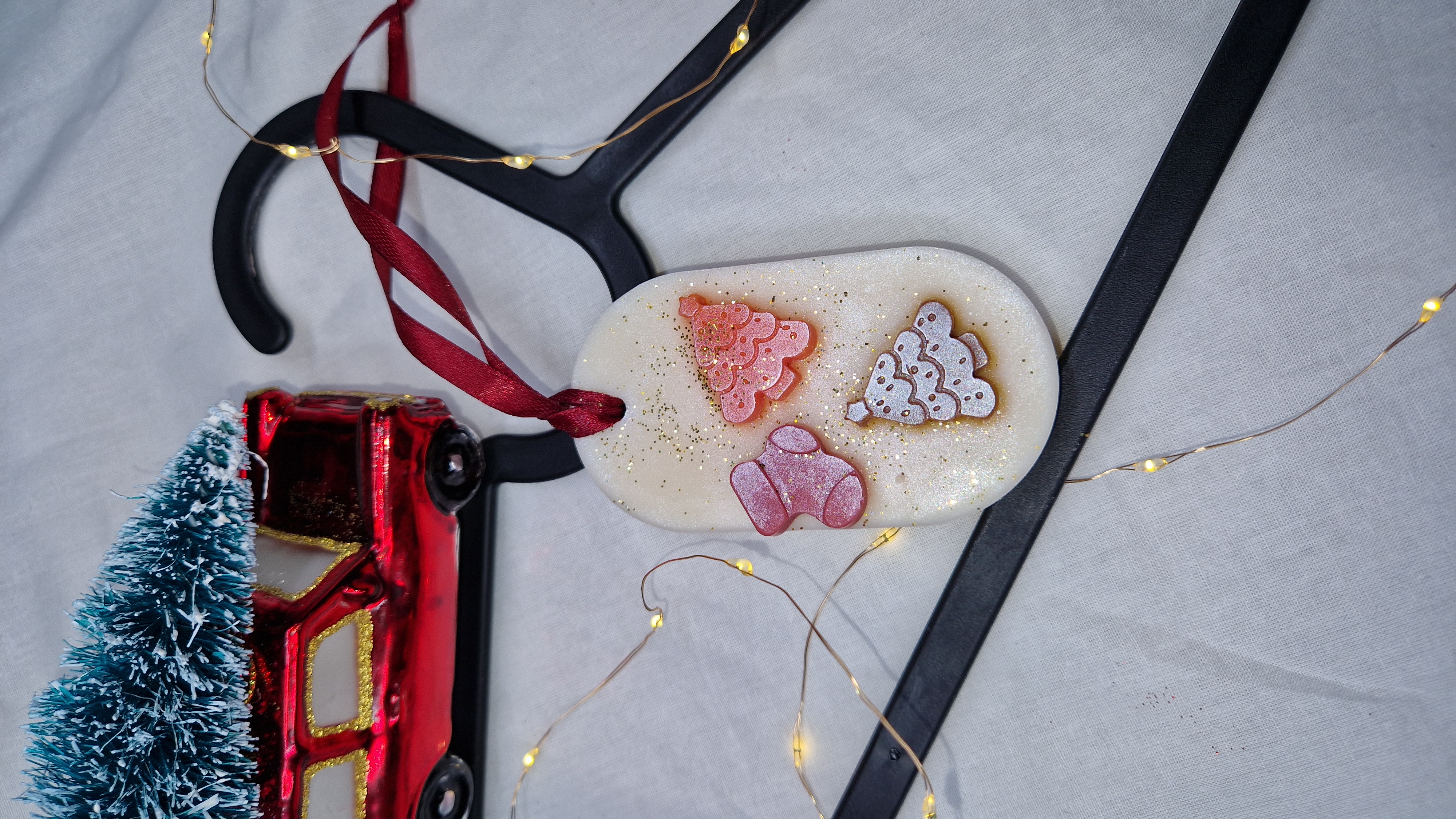 Kalėdiniai kvapukai - Christmas soy wax sachets