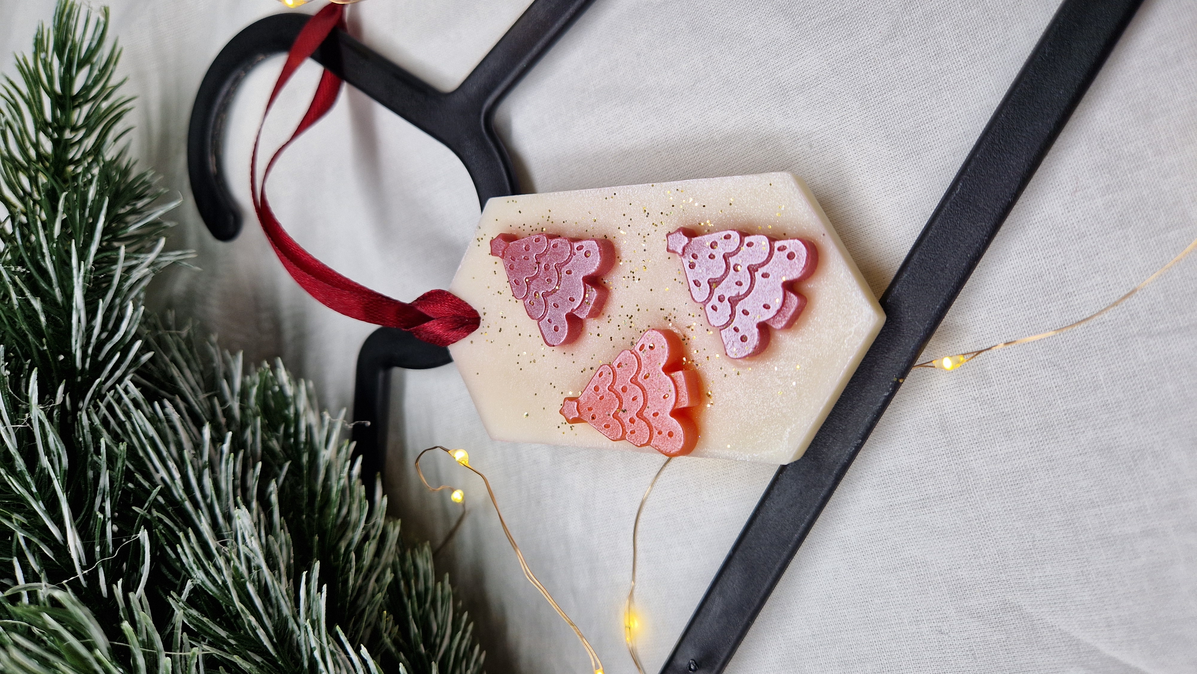 Kalėdiniai kvapukai - Christmas soy wax sachets