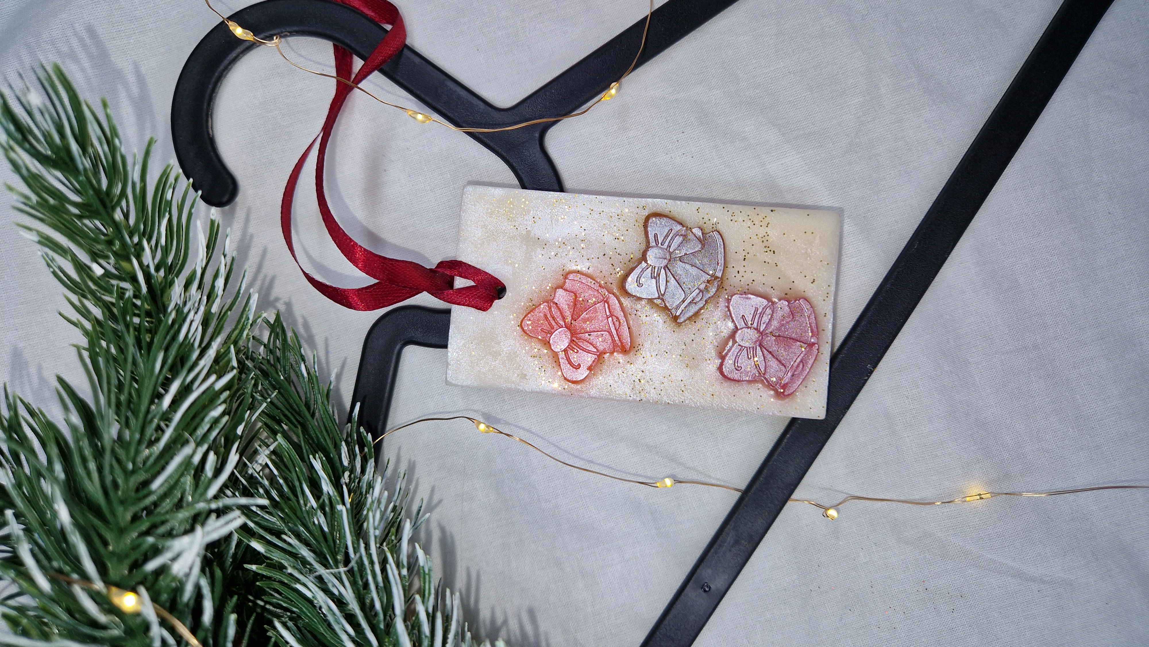 Kalėdiniai kvapukai - Christmas soy wax sachets