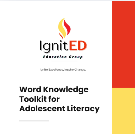 Word Knowledge Toolkit for Adolescent Literacy