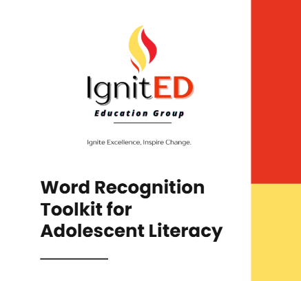 Word Recognition Toolkit for Adolescent Literacy