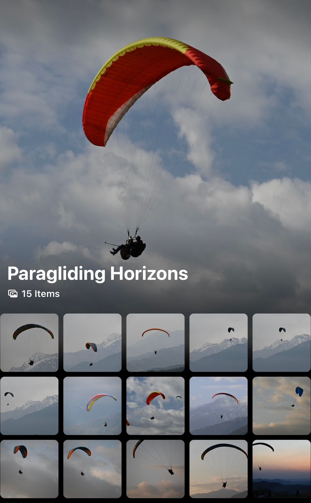 Paragliding Horizons
