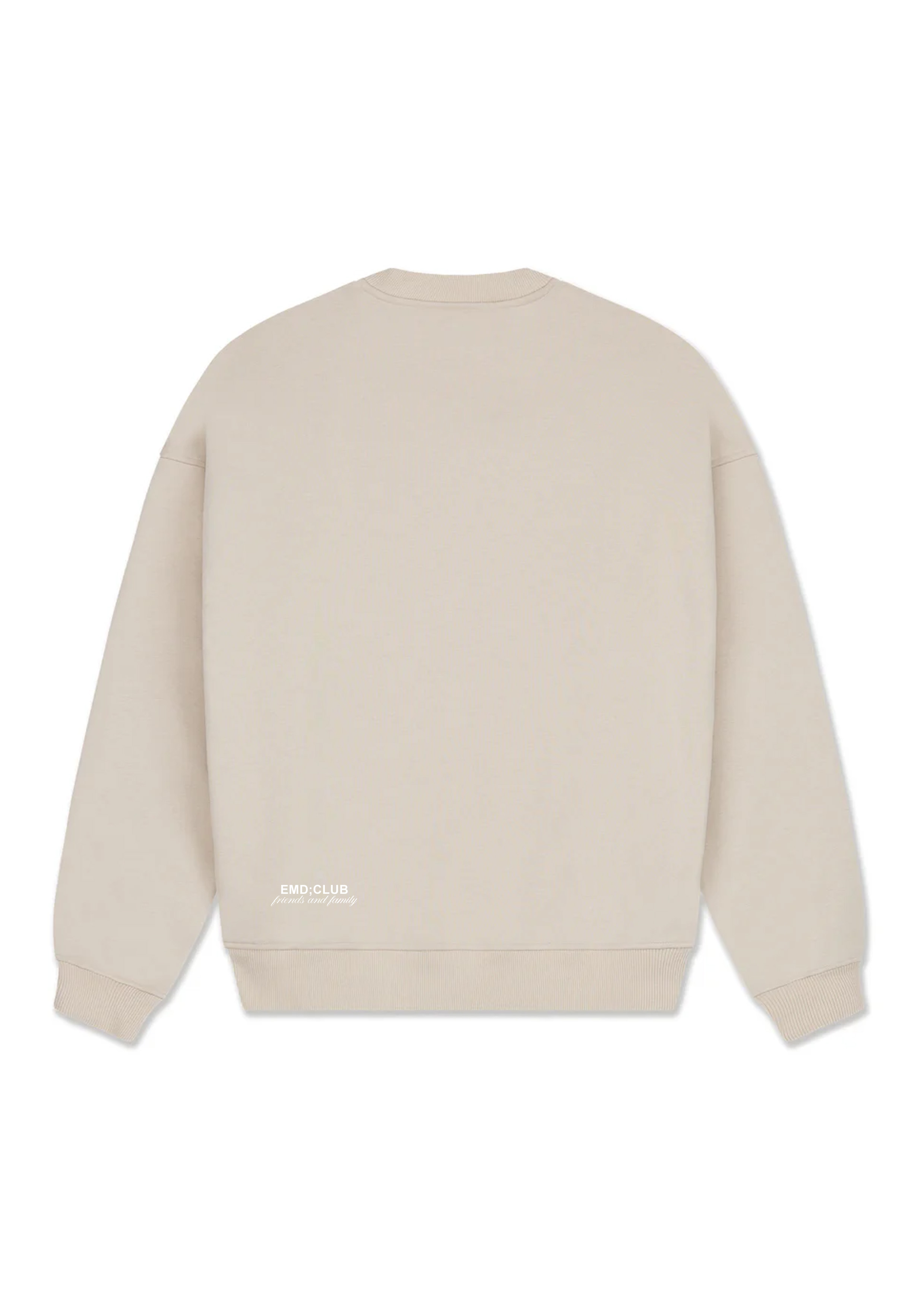 Beige crew neck 