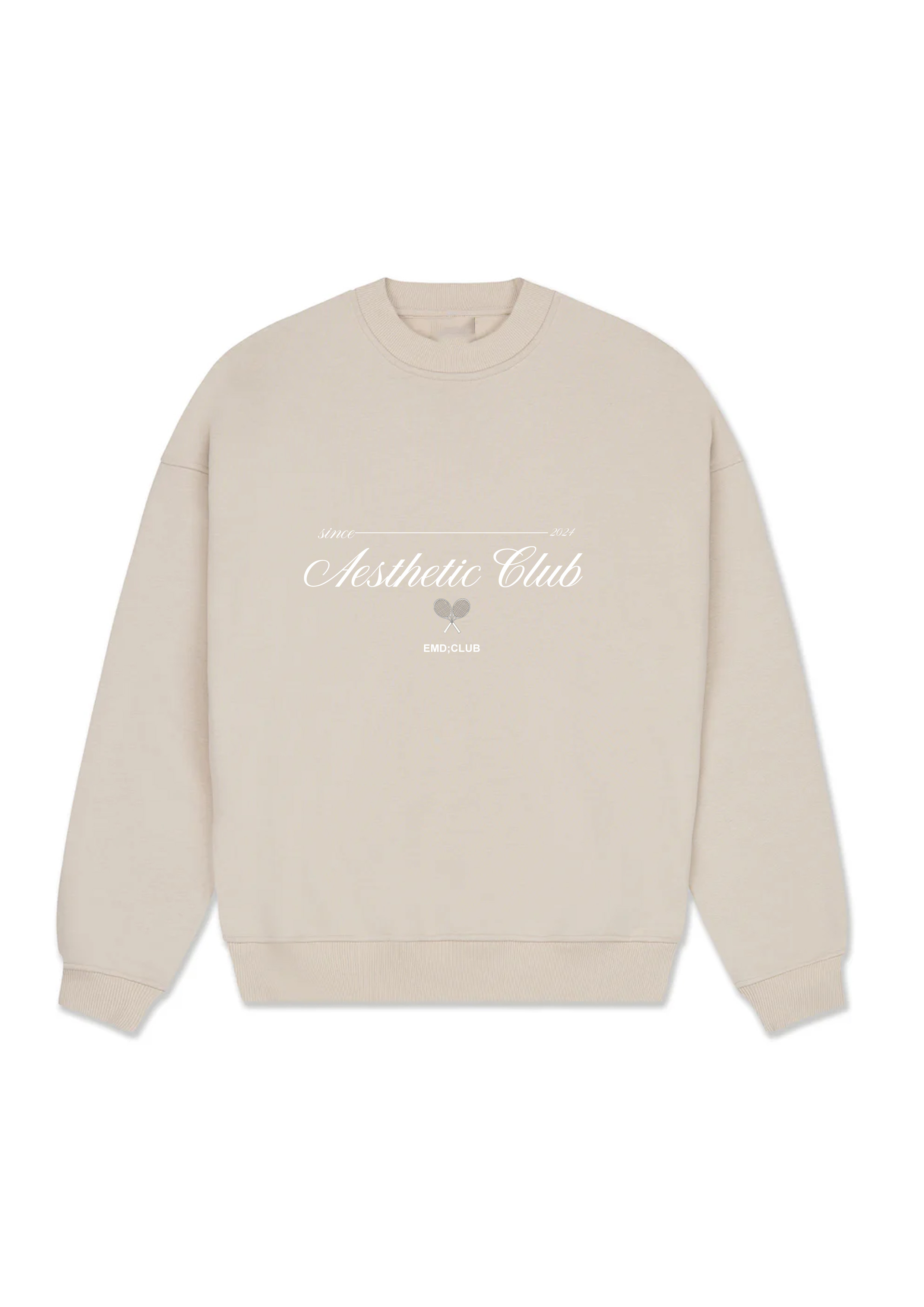 Beige crew neck 
