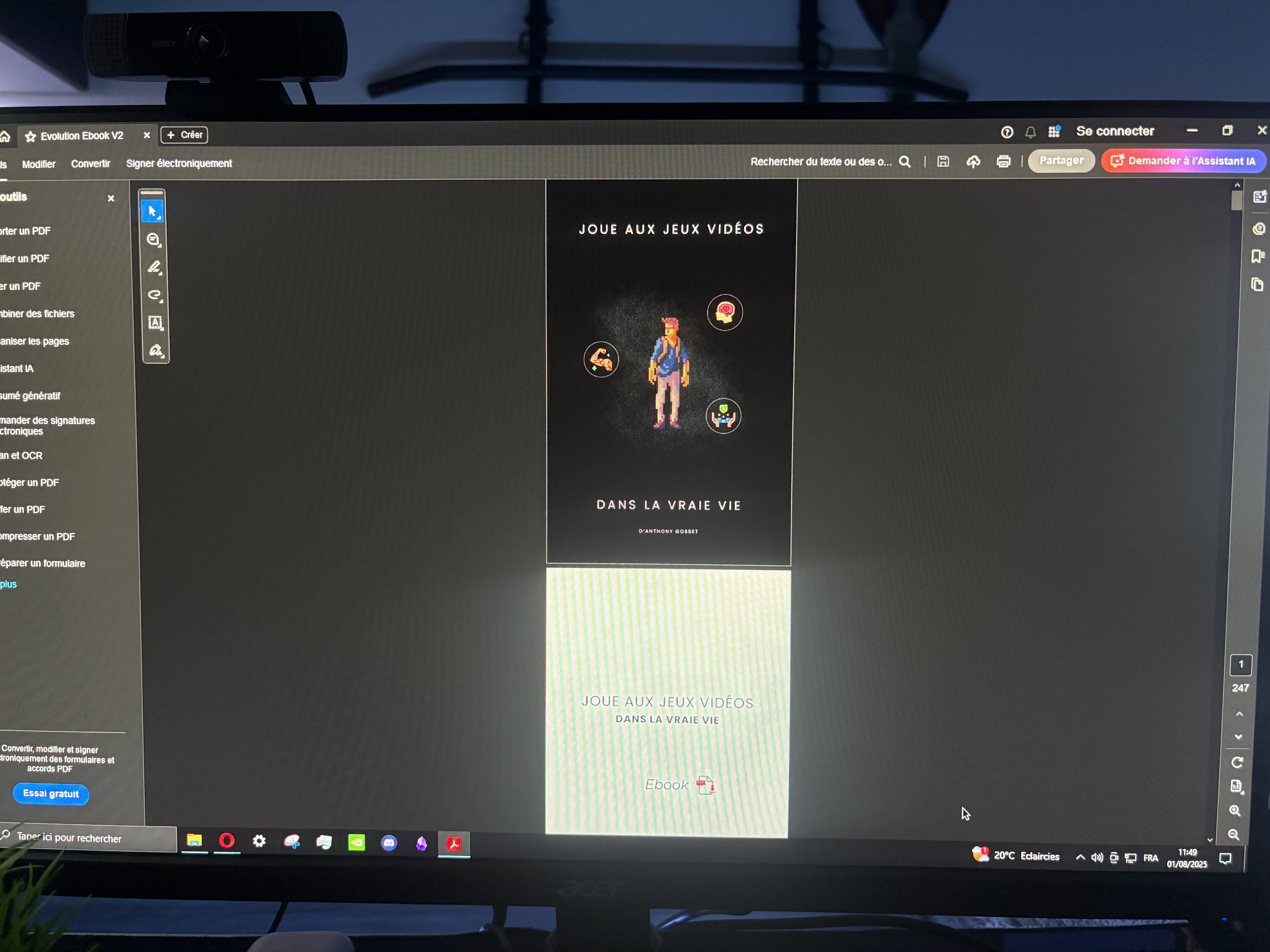 Ebook : Joue aux jeux vidéos dans la vraie vie