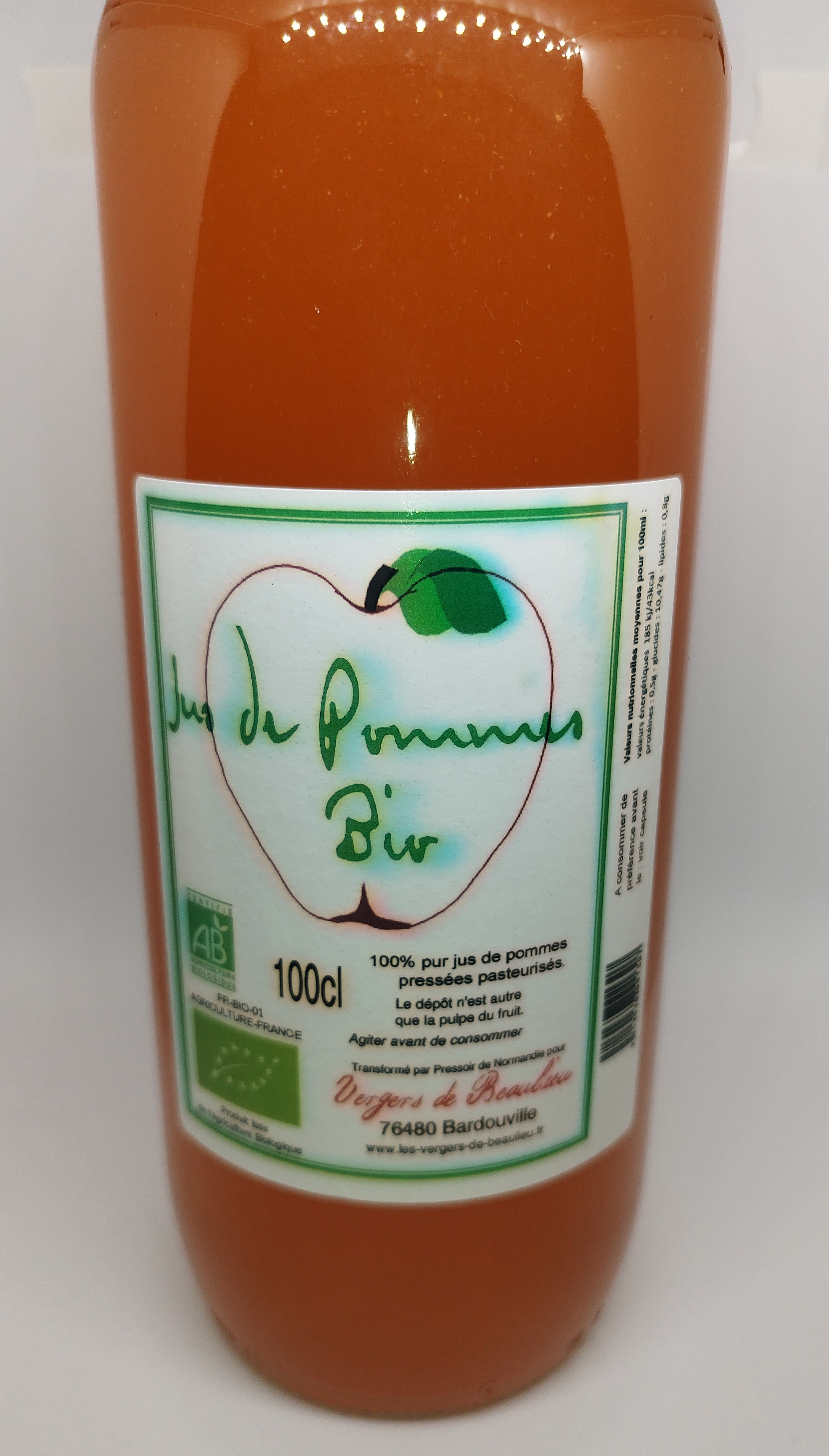 Jus de Pommes Bio