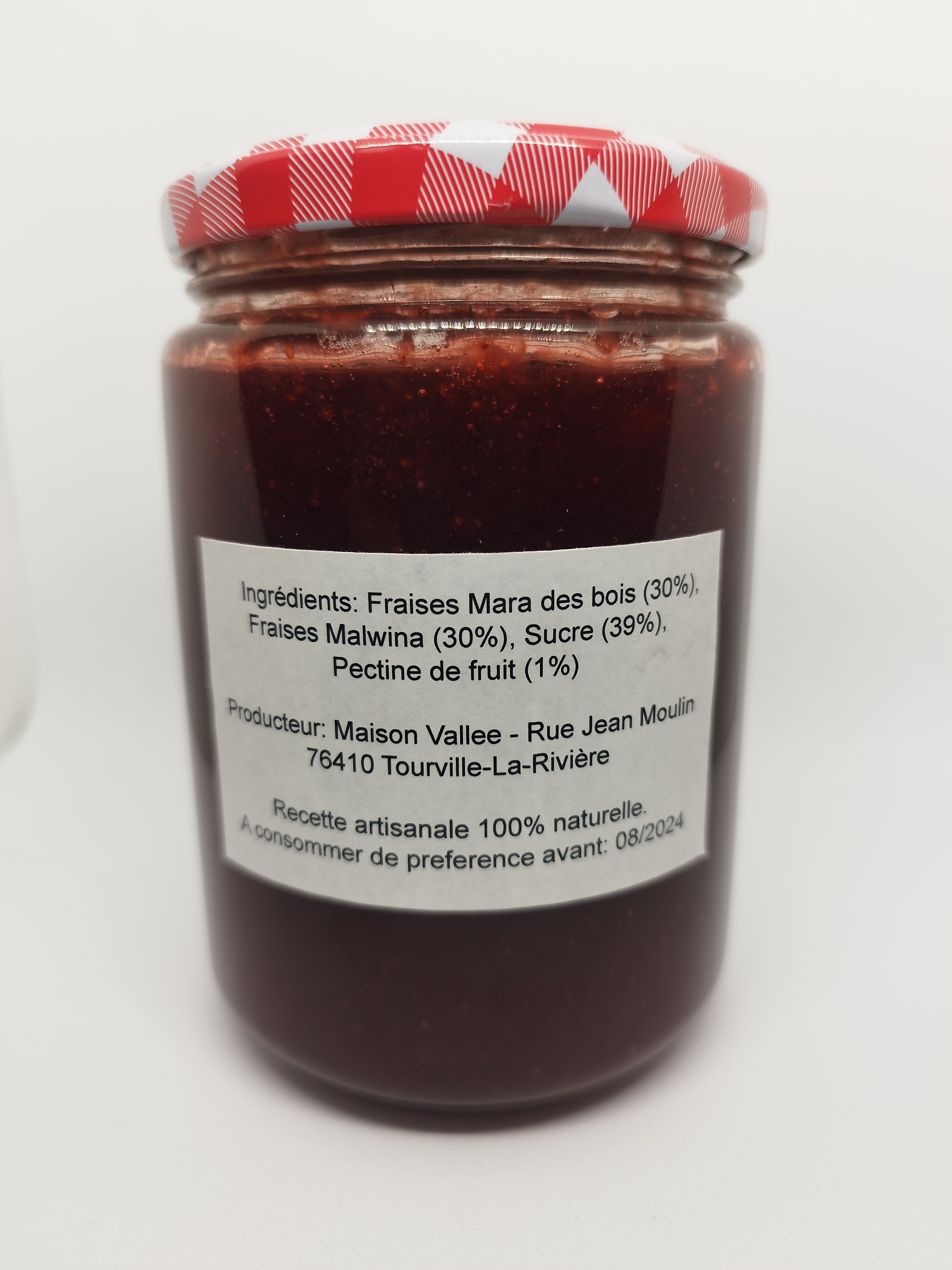 Confitures de Fraises Artisanale