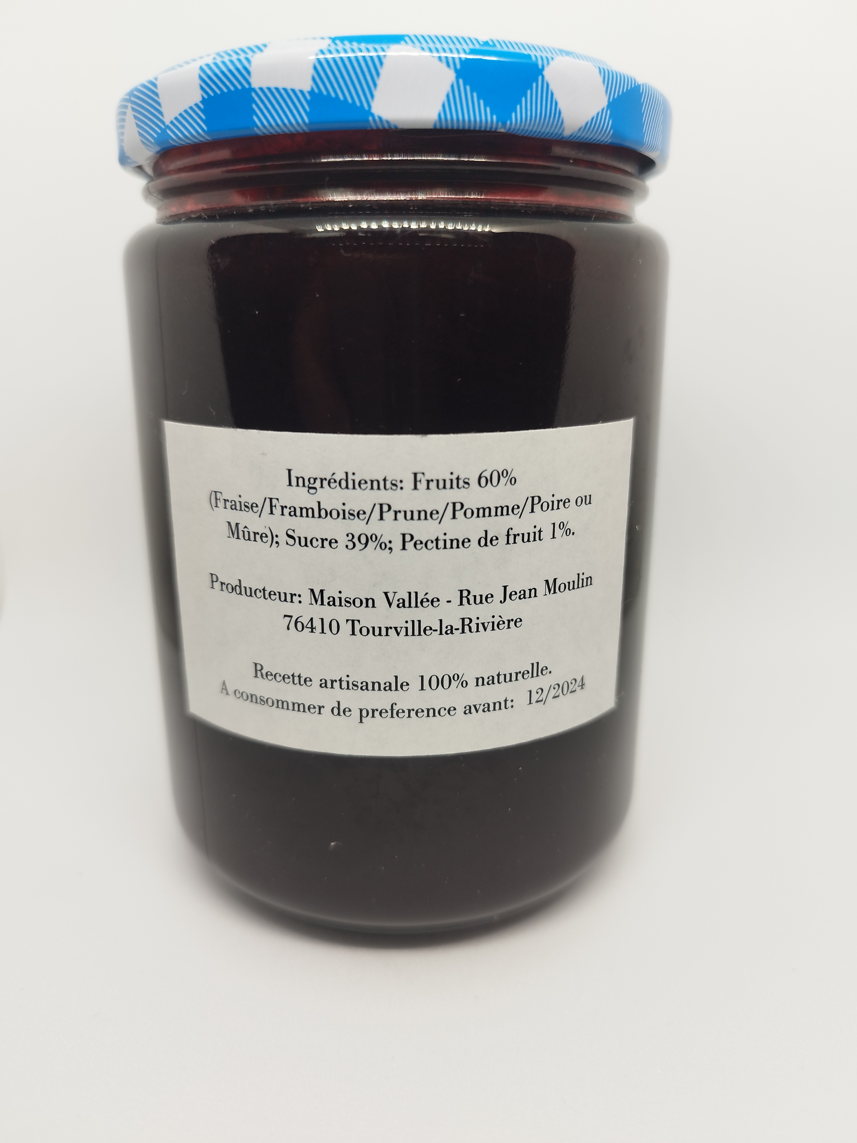 Confiture de Prunes Bio