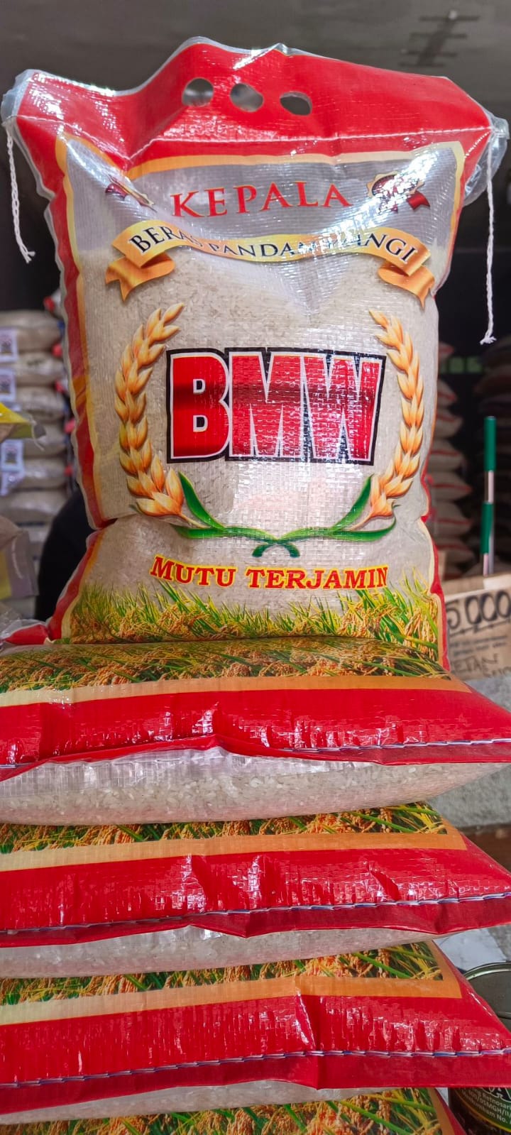 Beras BMW Kepala Pandan Wangi 5 kg