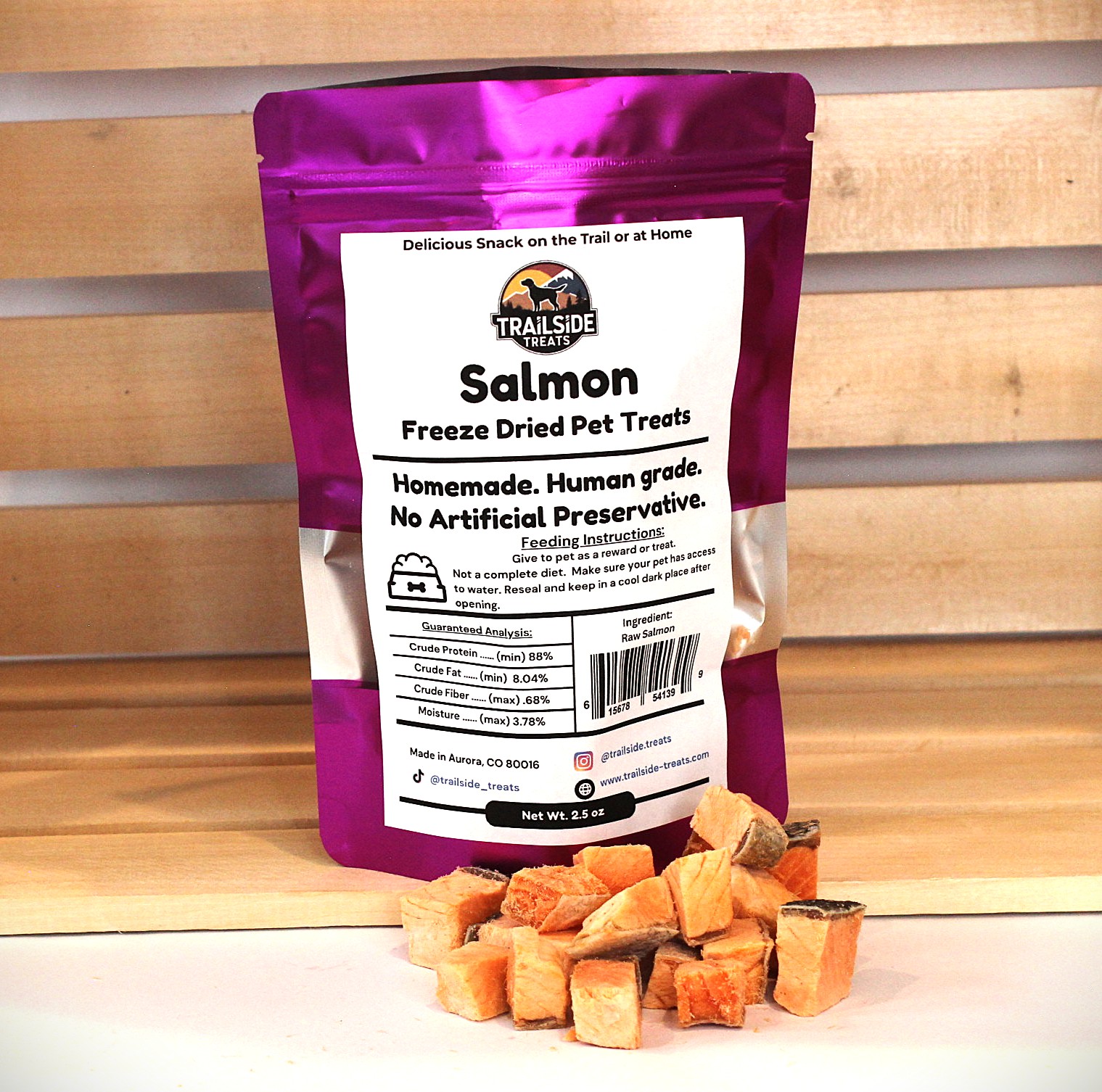 Salmon Freeze Dried Pet Treats