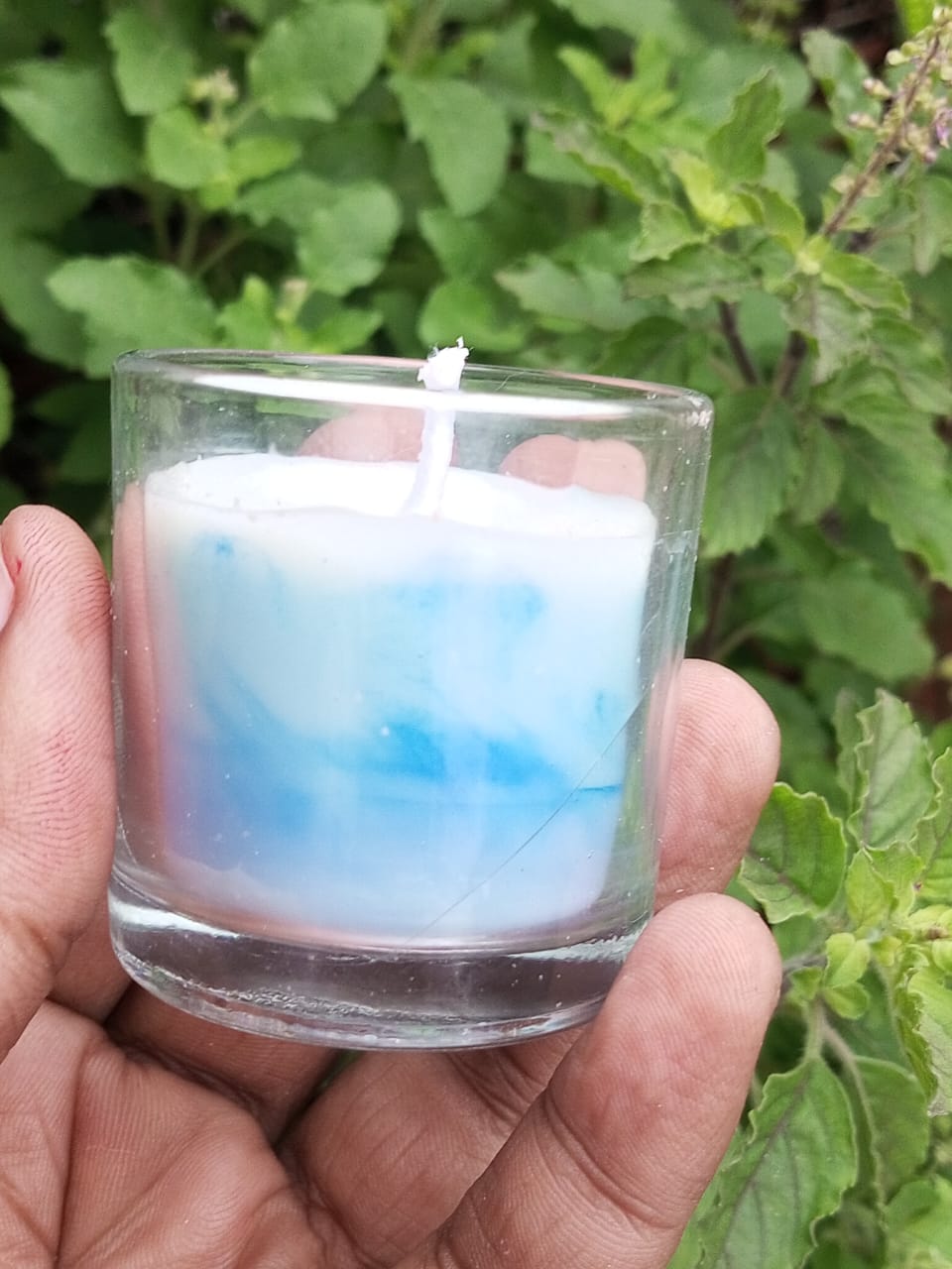 Feromic Night Jasmine Scented Designer Candles – Pack of Three (Green, Blue, Red)