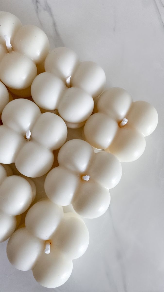 Feromic Mini Bubble Candle, Lemongrass Scented, Soy Wax, Pack of 10