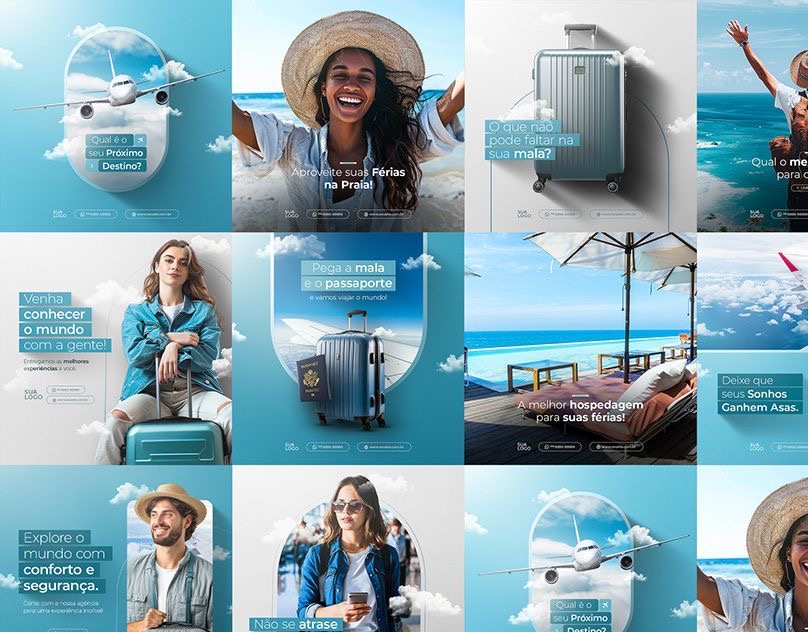 Travel Agent Post Templates