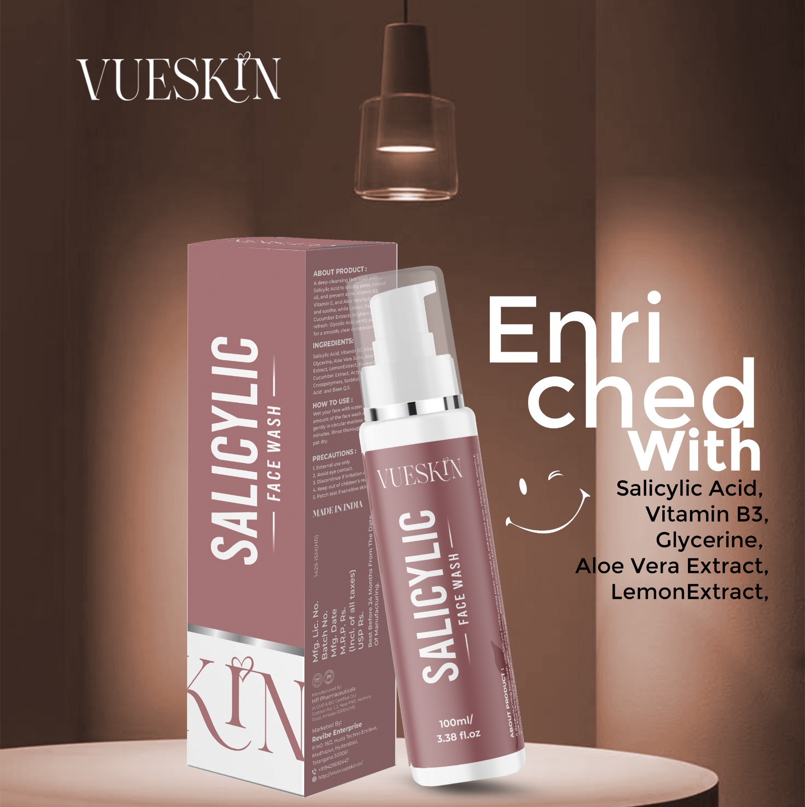 Vueskin Salicylic Face Wash