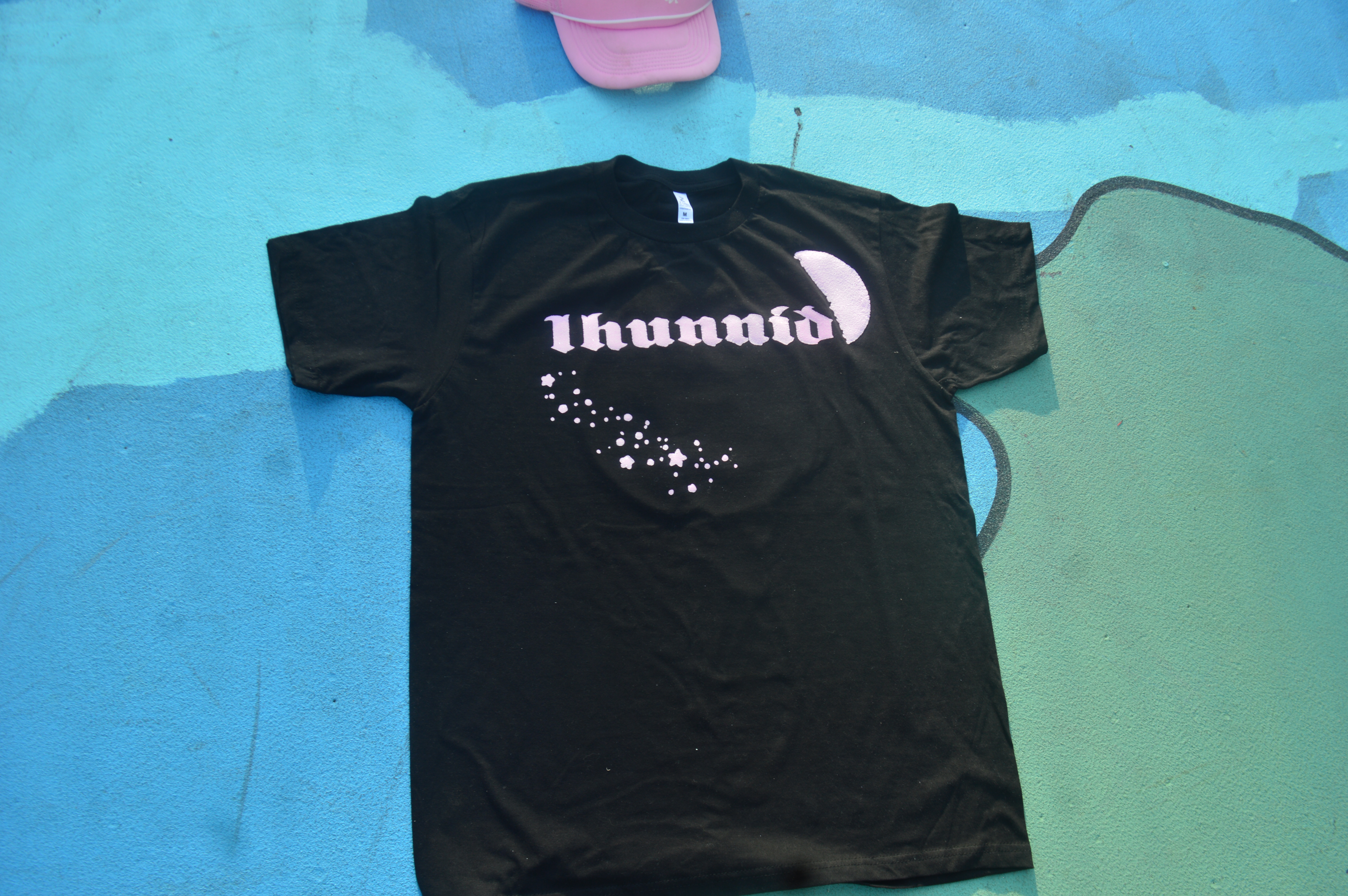 Pink 1hunnid Puffy Shimmer T-Shirt