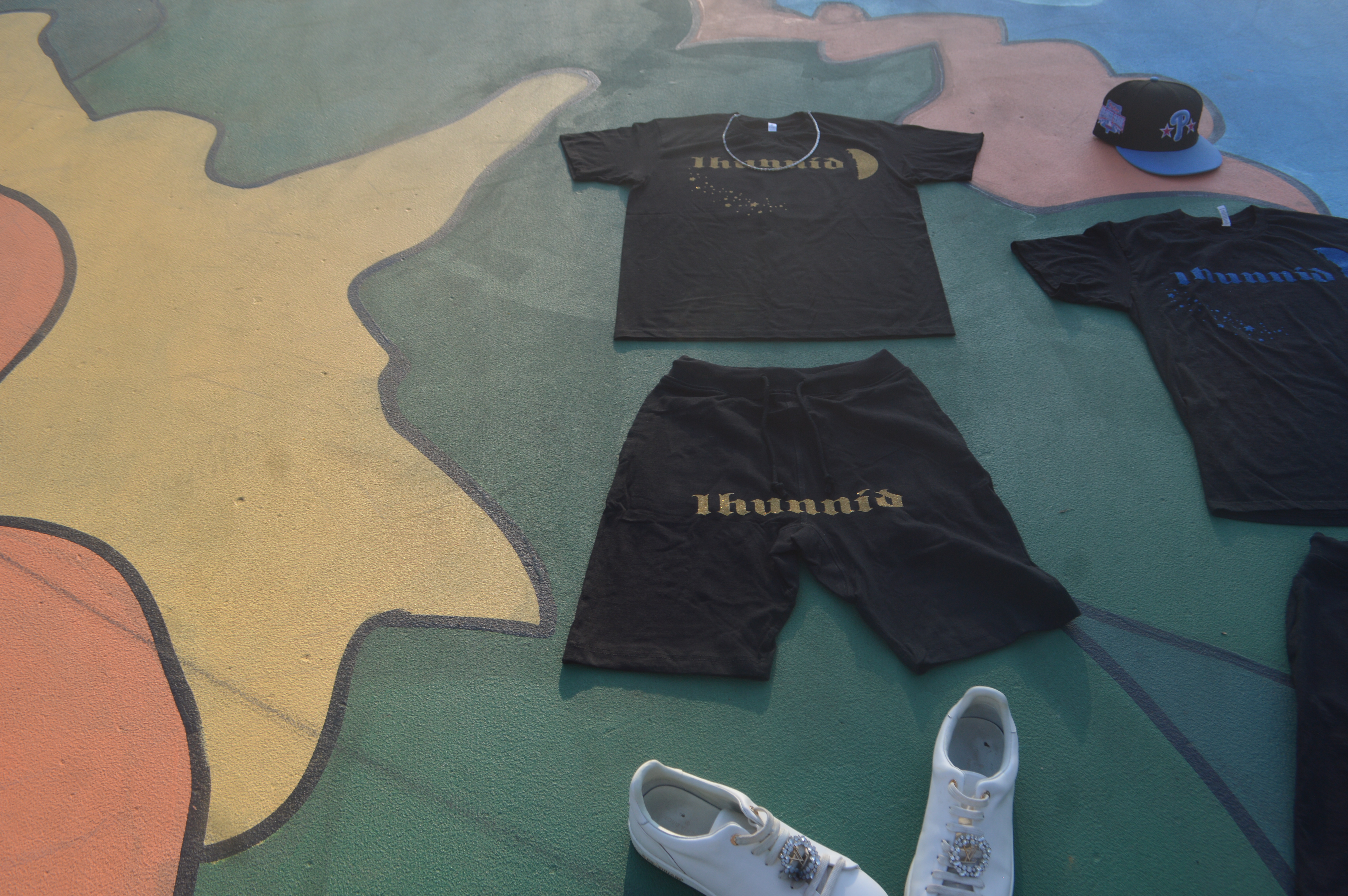 Gold 1hunnid Shimmer T-Shirt 