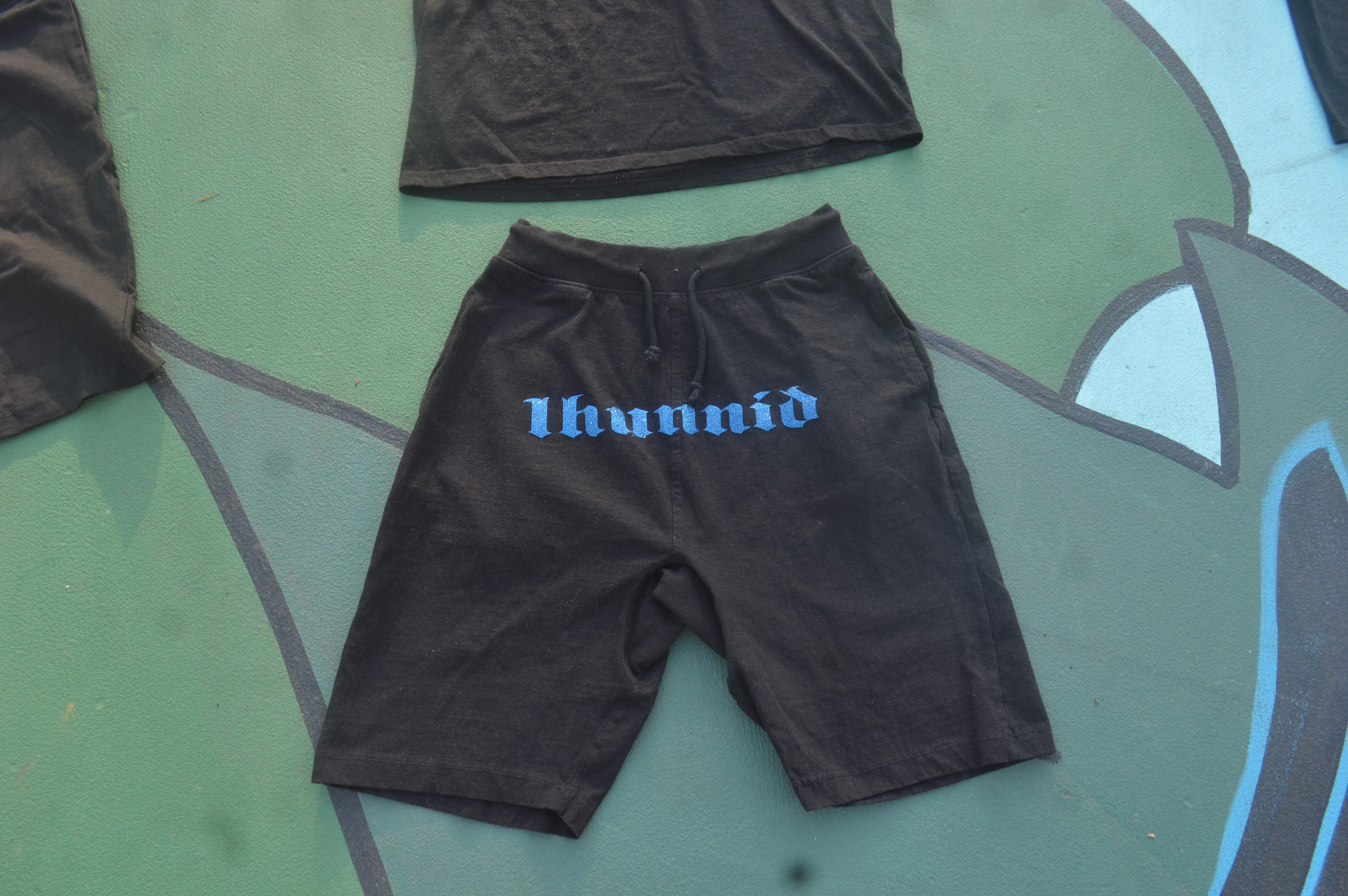 Royal 1hunnid Shimmer Shorts
