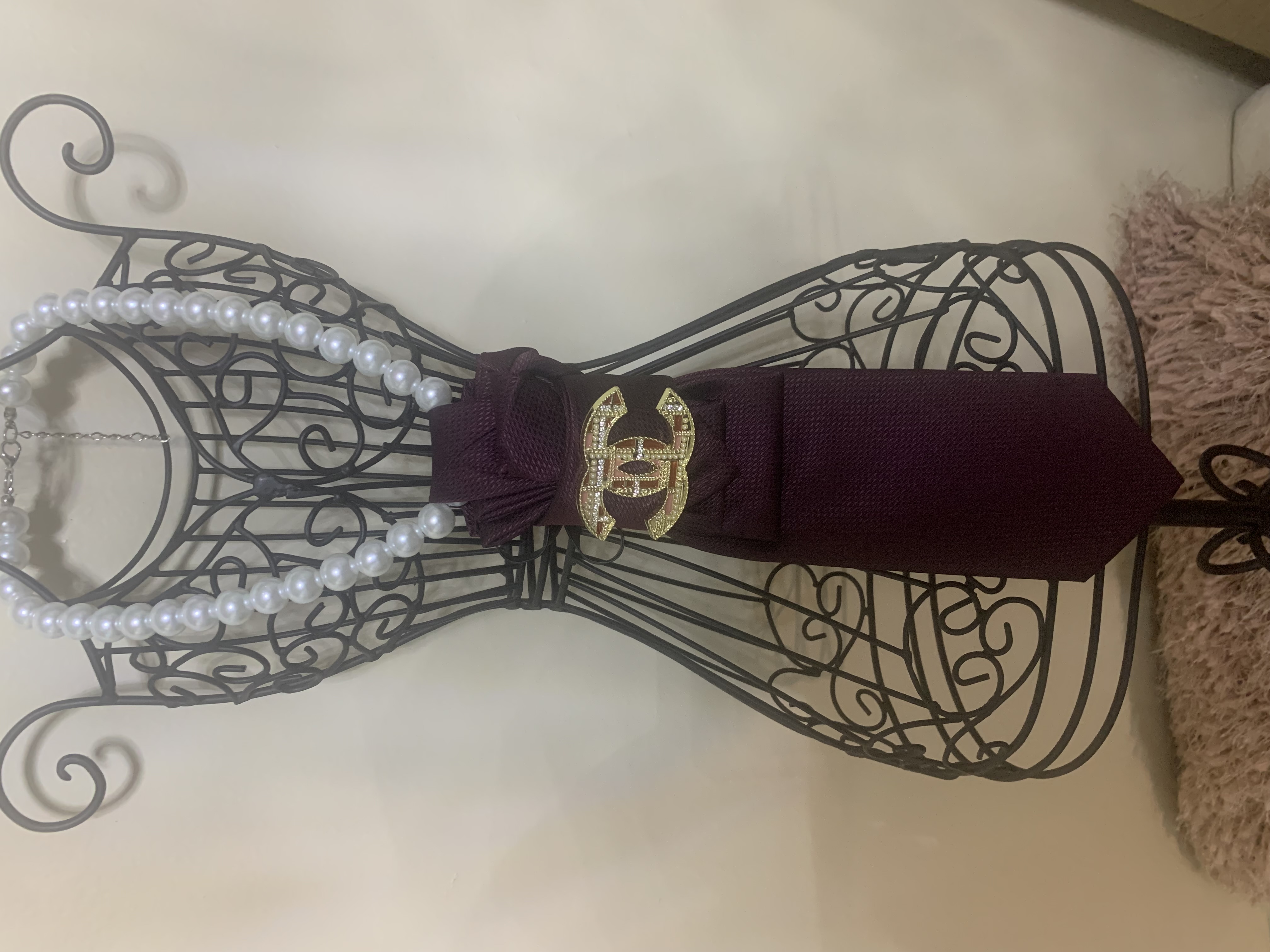 The Plum Prestige Tie