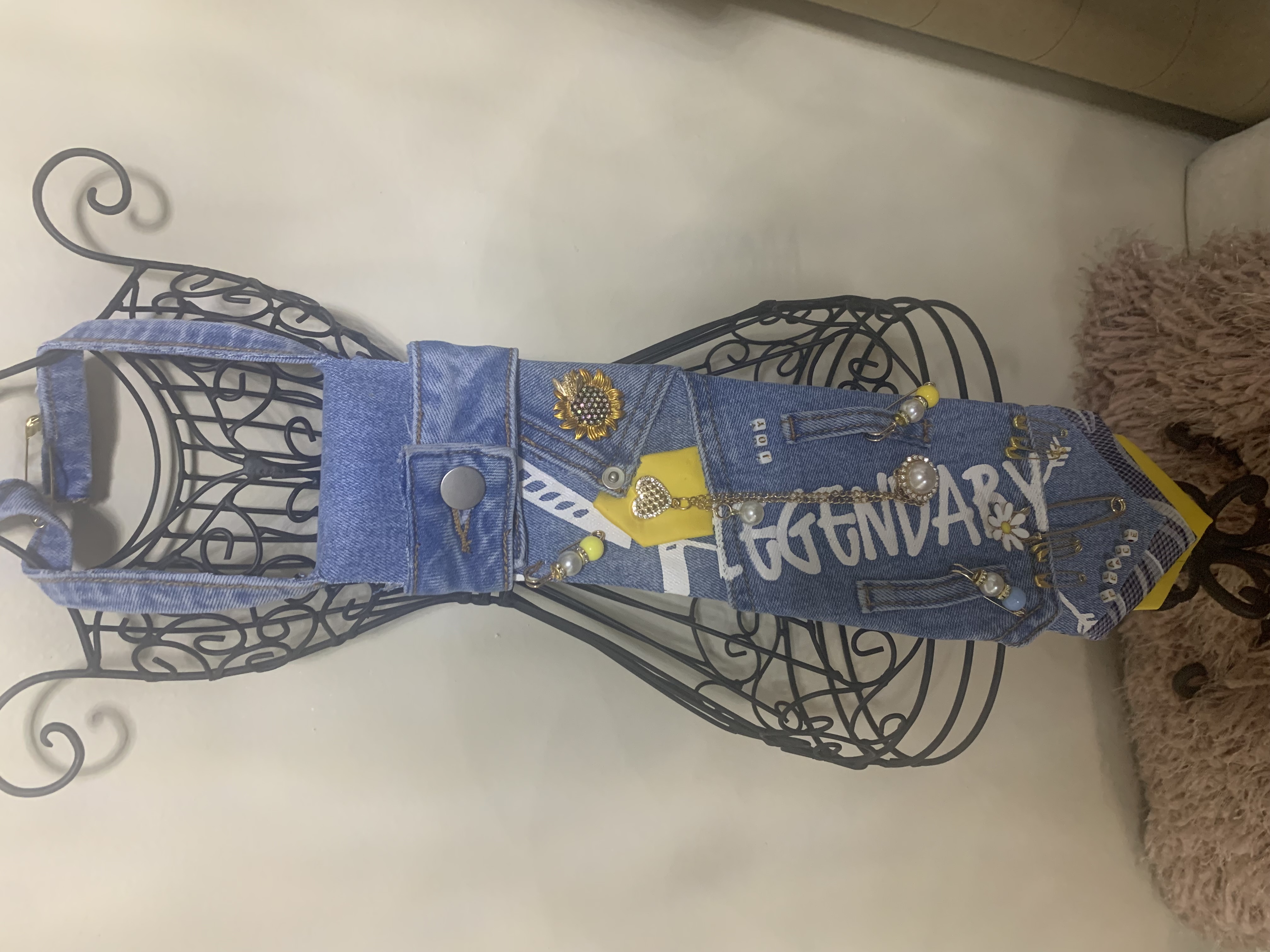 Handcrafted Denim Apron