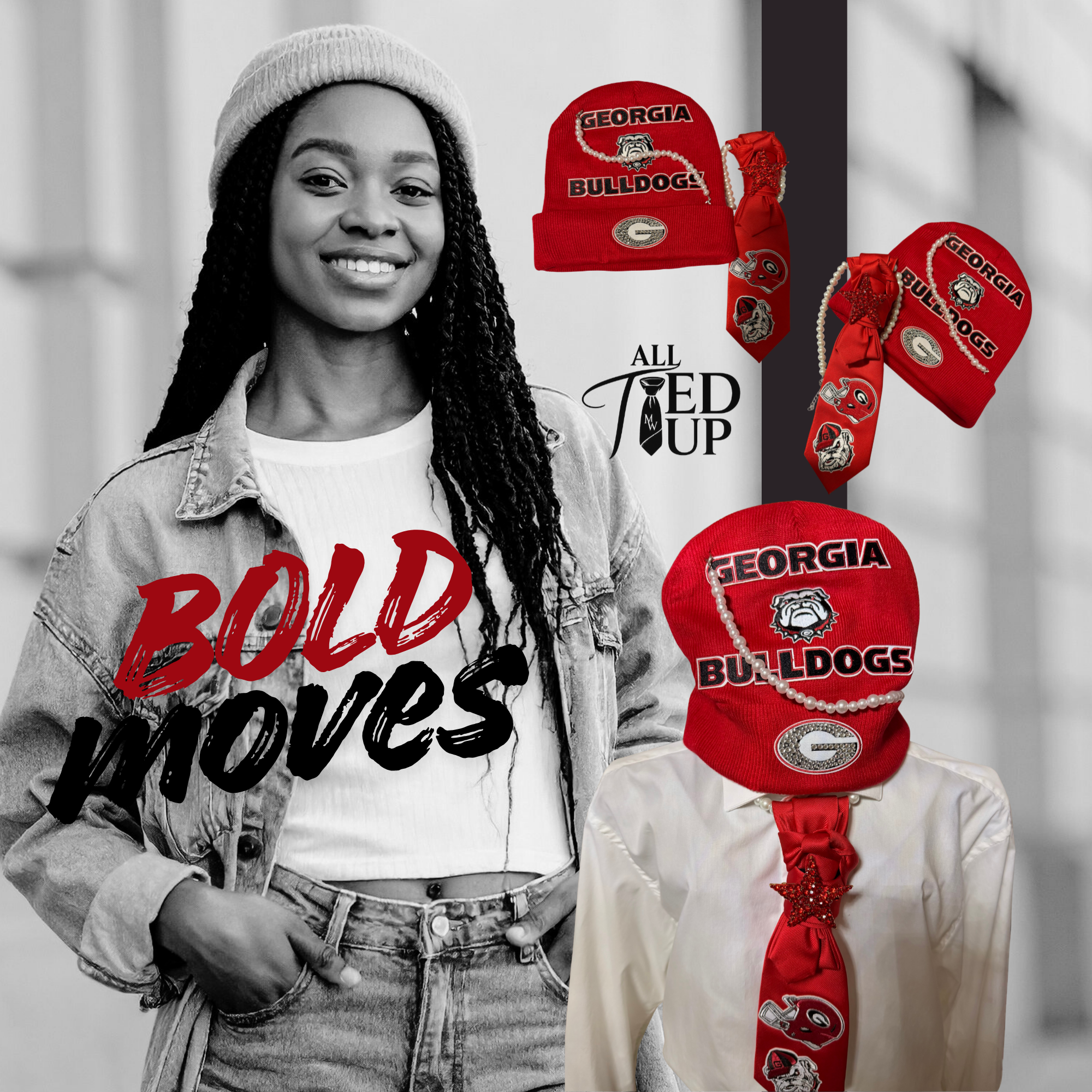 Team Spirit Beanie and Tie Set