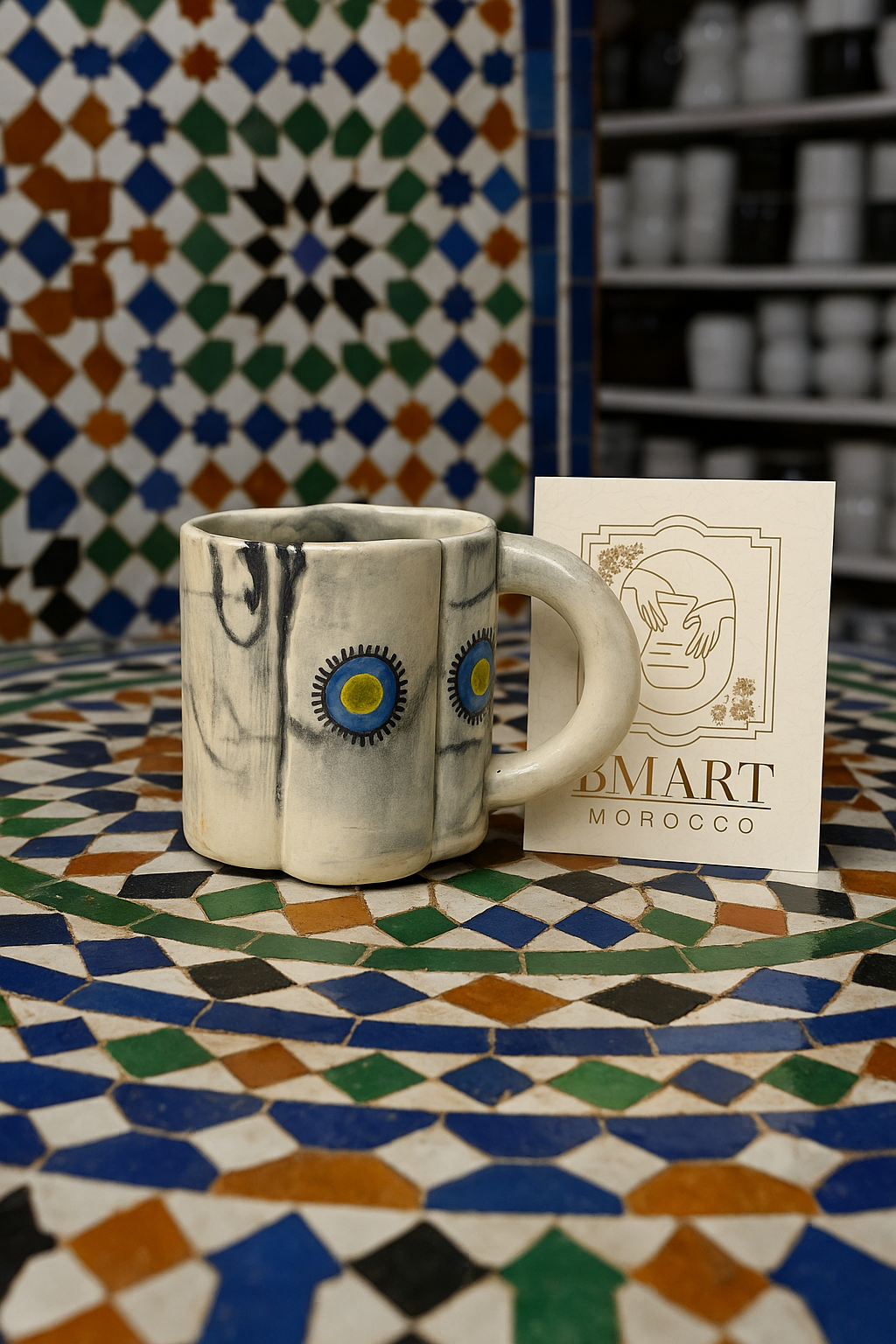 Tasse en céramique artisanale