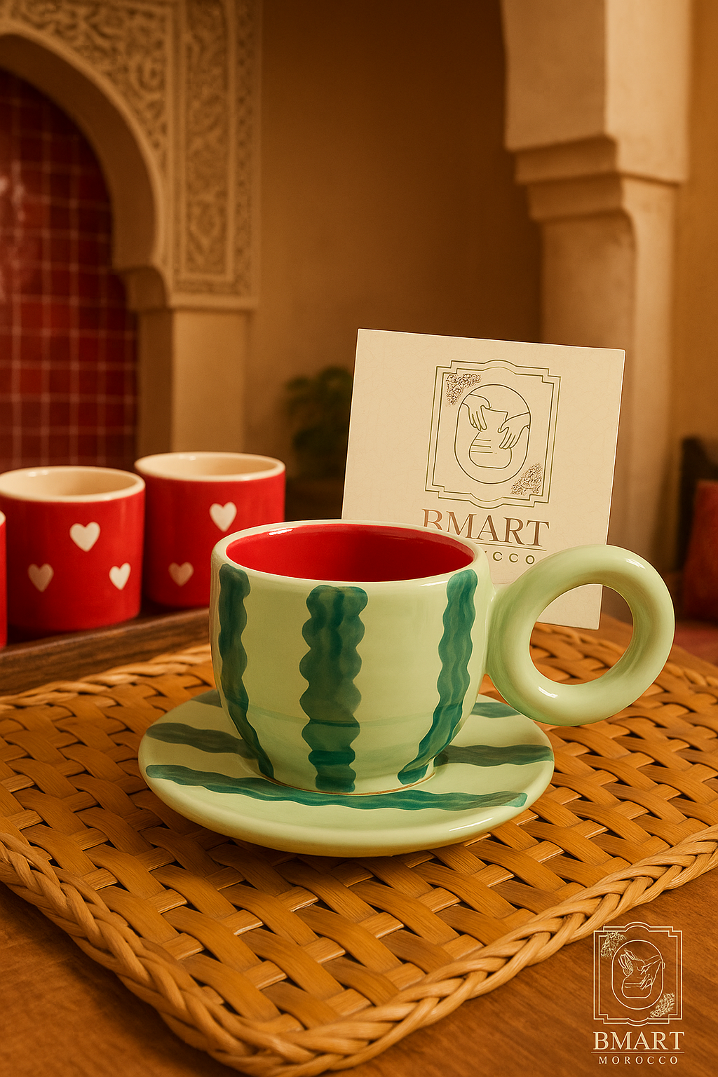 Tasse à café artistique